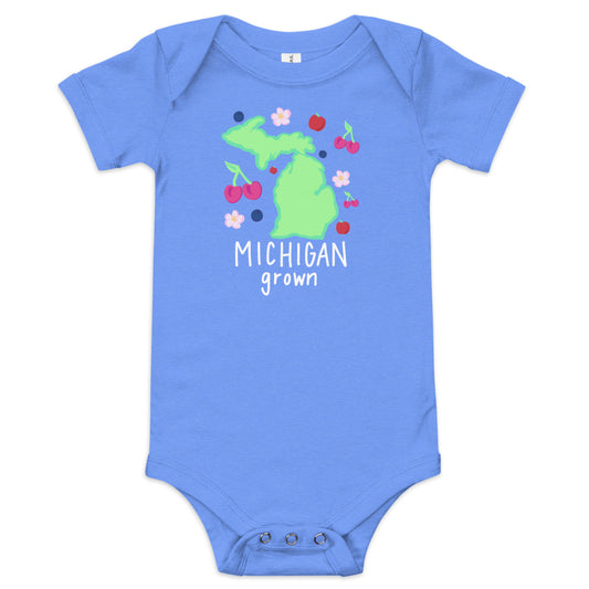 Michigan Grown Fruit Onesie